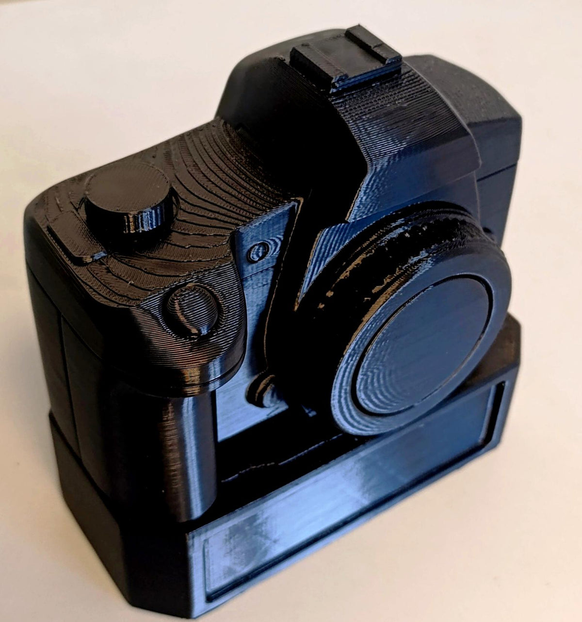 Trofeo Fotografia - Statuetta Macchina Fotografica Reflex Stampata 3D e Legno di Pioppo Incisa Premio Concorso Fotografico 2026