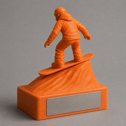 Trofeo Sandboarding Personalizzato, Premio Sportivo per Gare sulla Sabbia, Tornei, Club e Associazioni