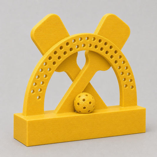 Trofeo Showdown 3D Personalizzato, Premio Sport Inclusivo per Torneo con Logo e Targhetta Acciaio