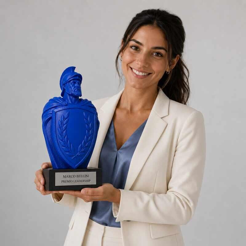 Trofeo Premium Araldo della Vittoria personalizzato – premio leadership e prestigio