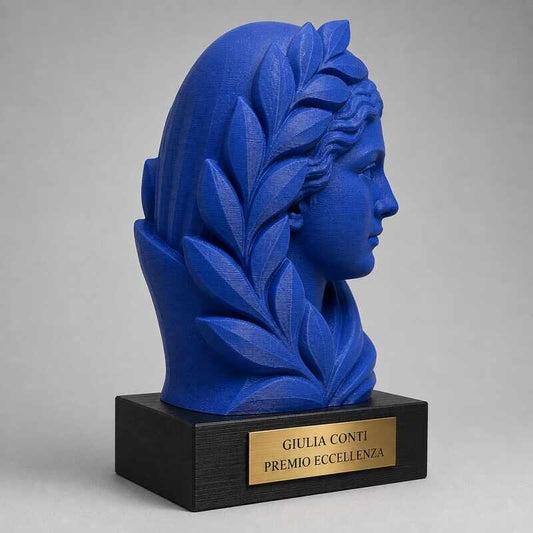 Trofeo Premium Volto della Vittoria personalizzato – premio eccellenza e prestigio