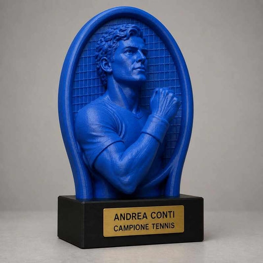 Trofeo Premium Tennista del Trionfo personalizzato – premio tennis e vittoria
