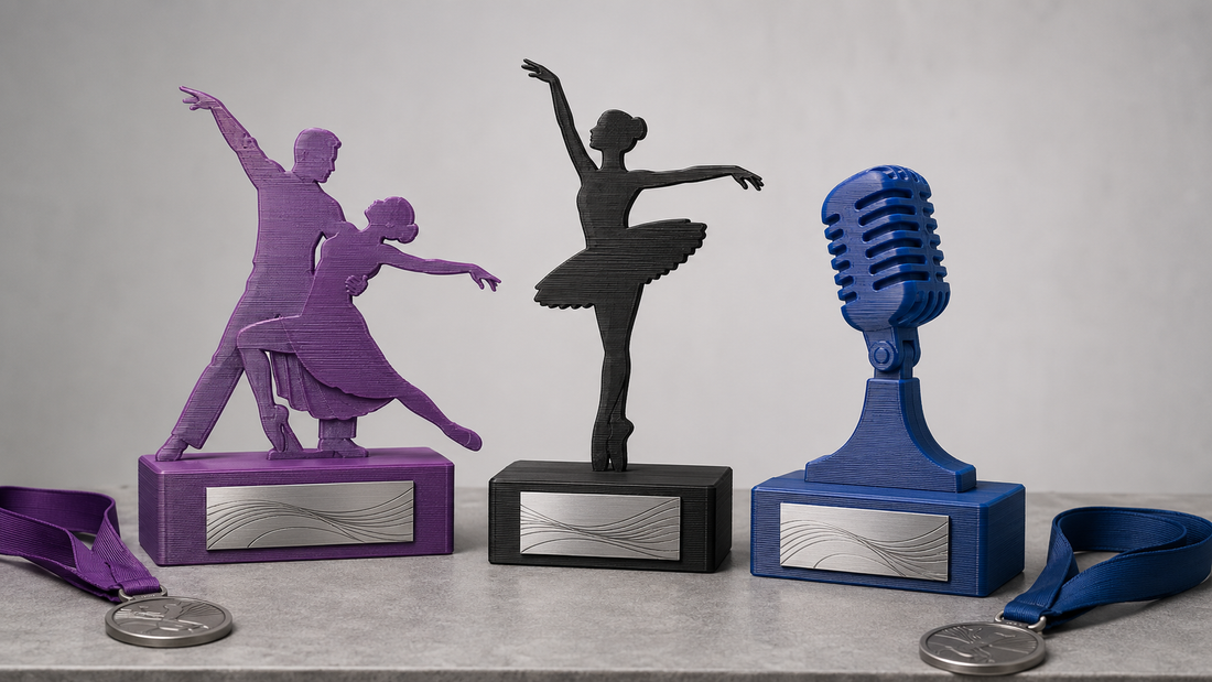 Trofei personalizzati per saggi di danza e concorsi musicali
