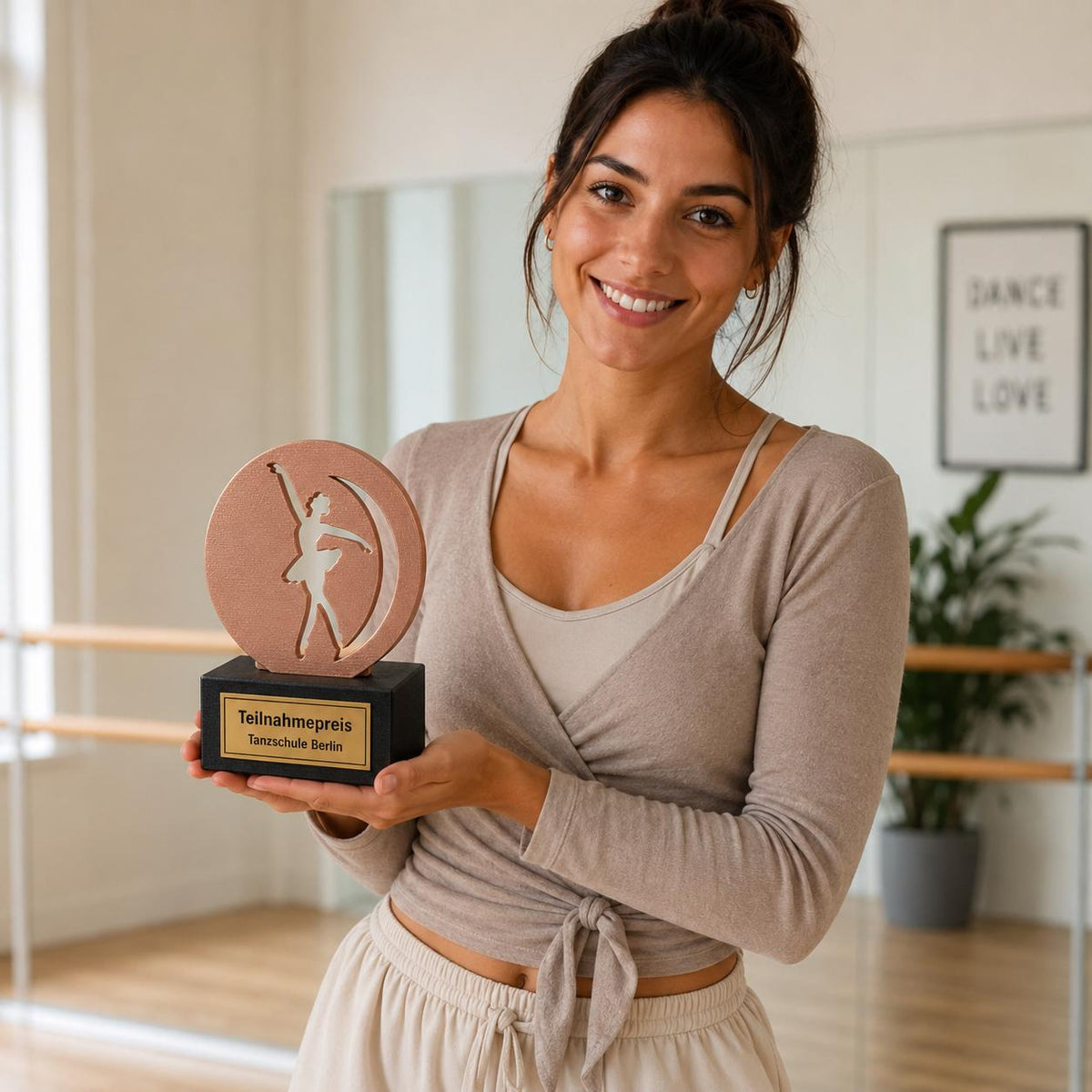 Trofei danza personalizzati LaserAwards