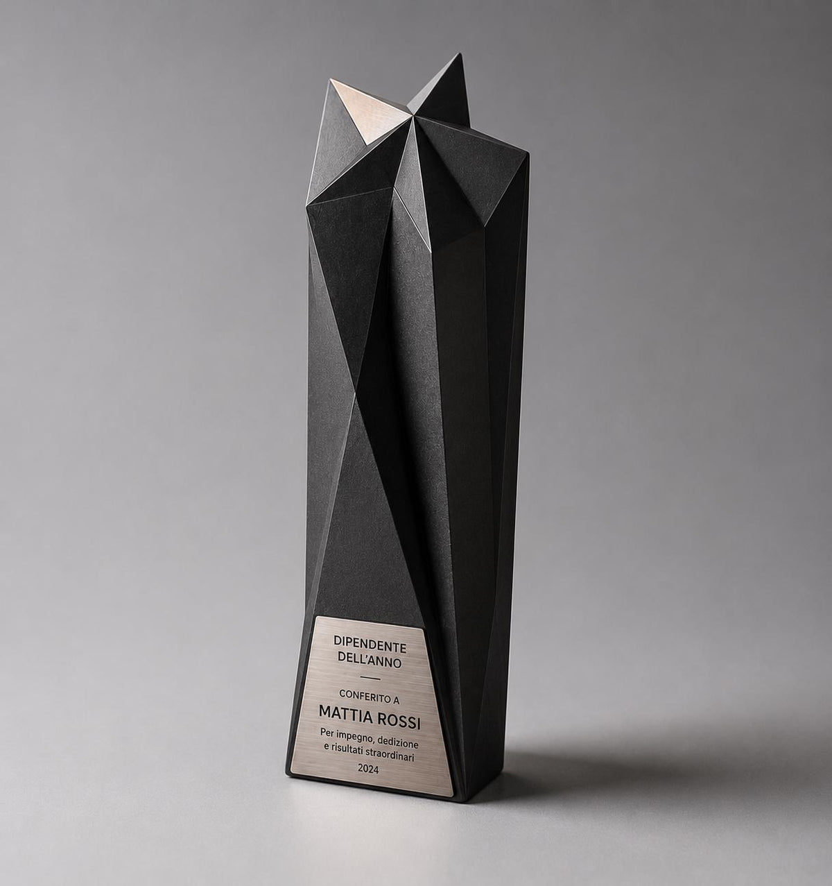 Premio "Stella Minimal" trofeo Aziendale di Design Minimalista Premio per Eccellenza Innovativa Riconoscimento per aziende startup