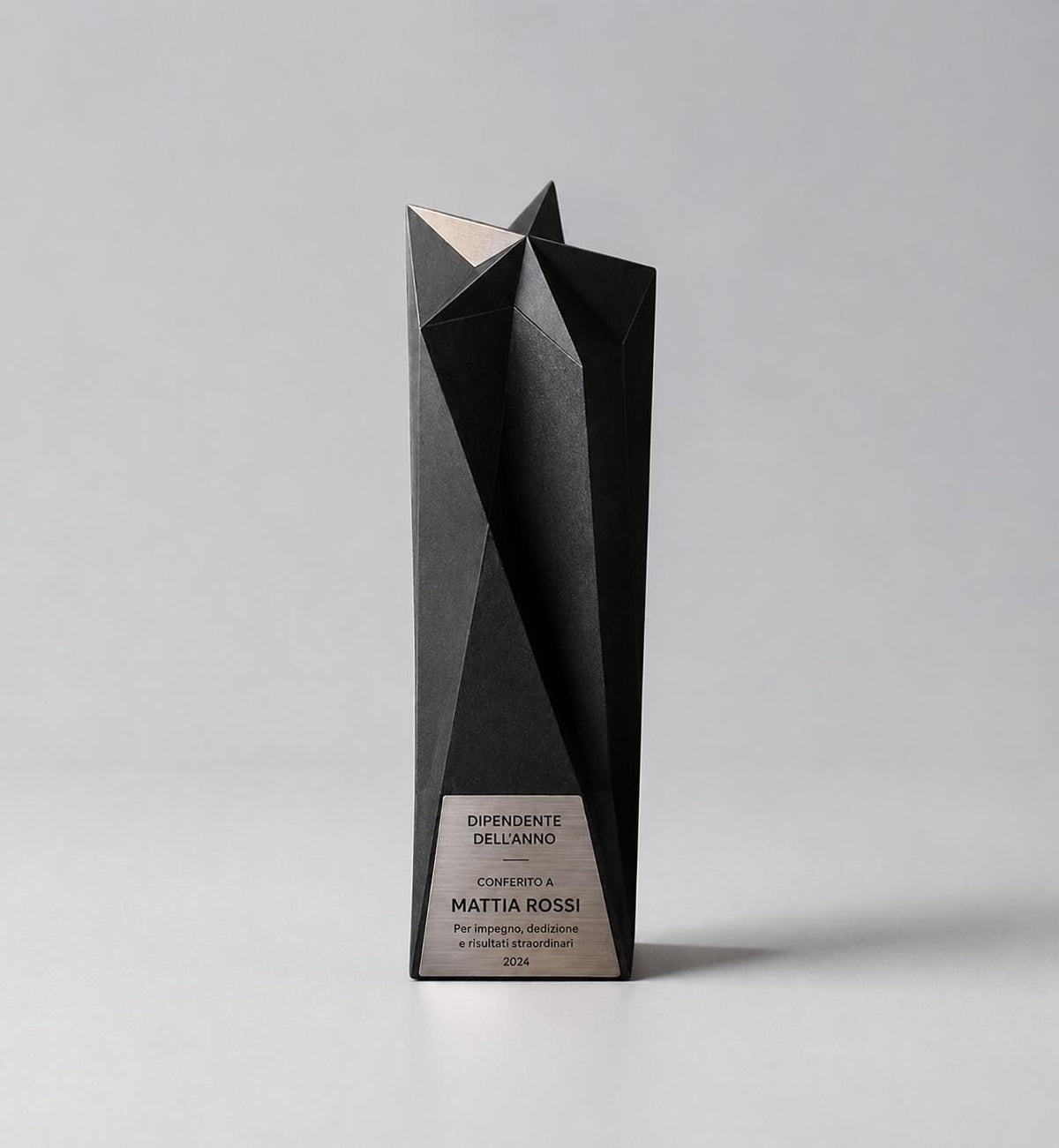 Premio "Stella Minimal" trofeo Aziendale di Design Minimalista Premio per Eccellenza Innovativa Riconoscimento per aziende startup
