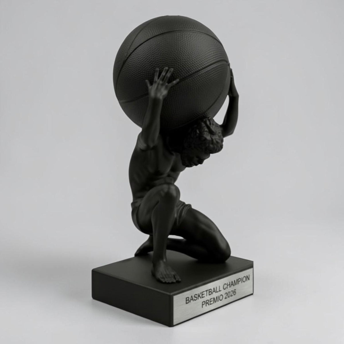 Trofeo Basketball "Atlas" – Premio Campione di Basket in Stampa 3D. miglior giocatore pallacanestro del torneo fantabasket pallacanestro