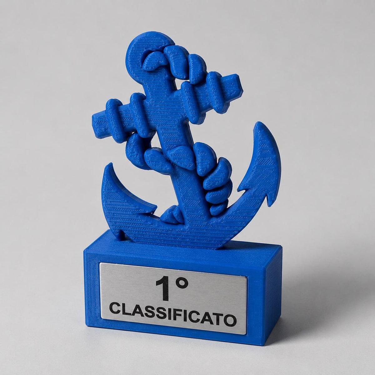 Trofeo "Ancora Blu" - Edizione Speciale trofeo marinaio trofeo mare pesca coppia premio trofeo pesca pescatore