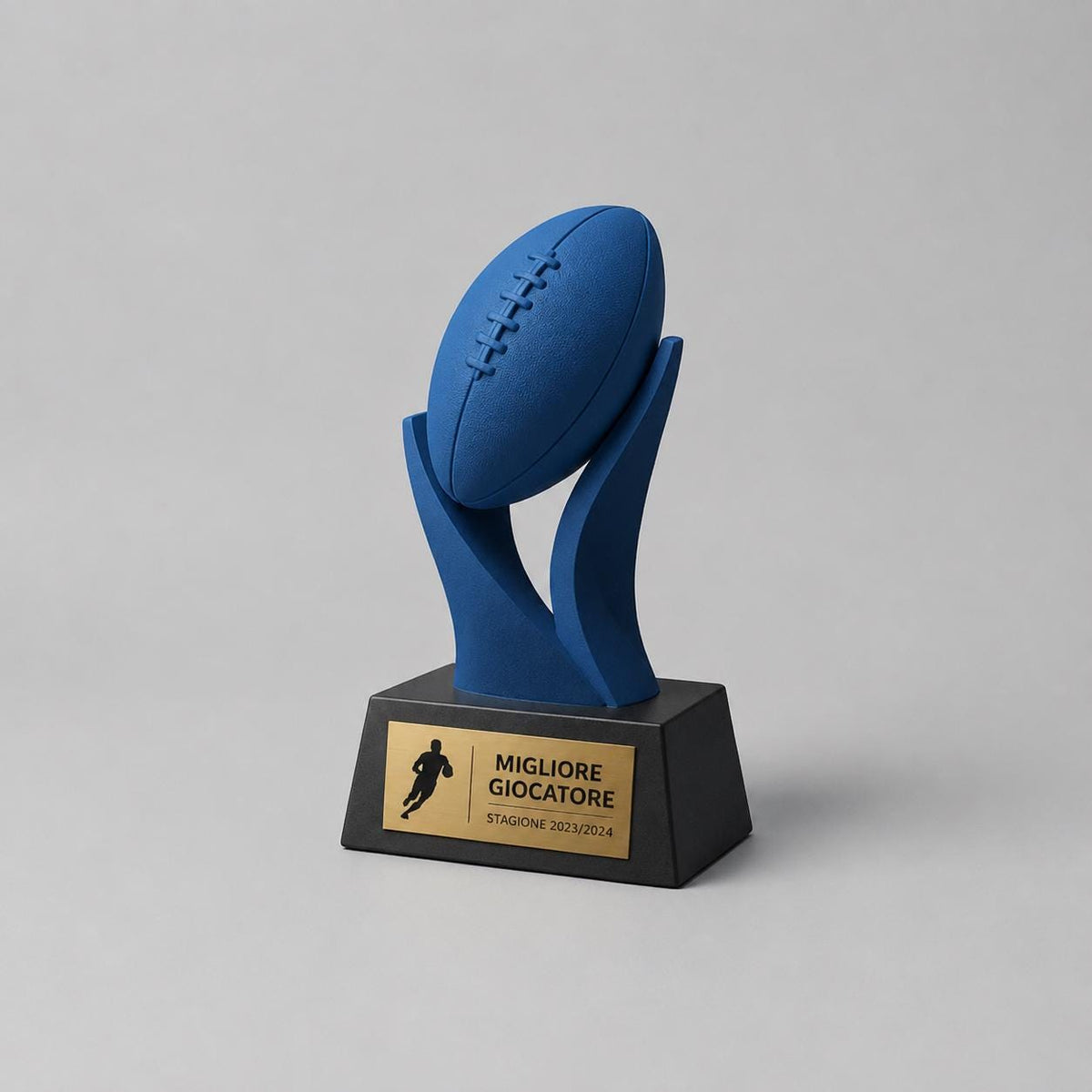 Trofeo Rugby "Migliore Giocatore- Premio Miglior Giocatore Torneo - Regalo Sportivo Moderno