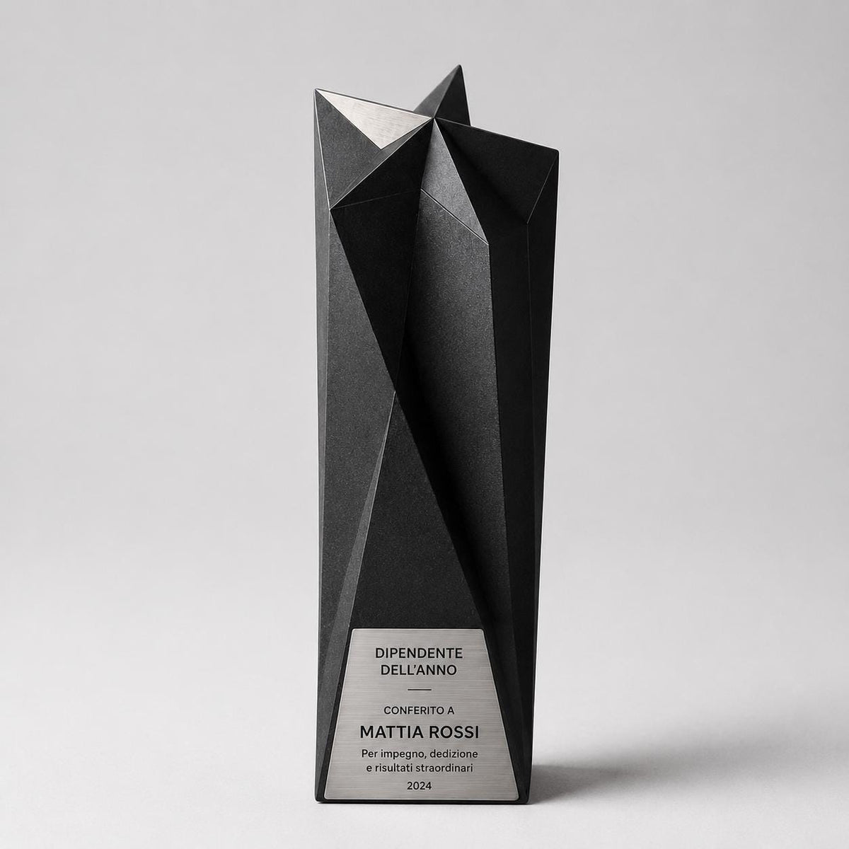 Premio "Stella Minimal" trofeo Aziendale di Design Minimalista Premio per Eccellenza Innovativa Riconoscimento per aziende startup