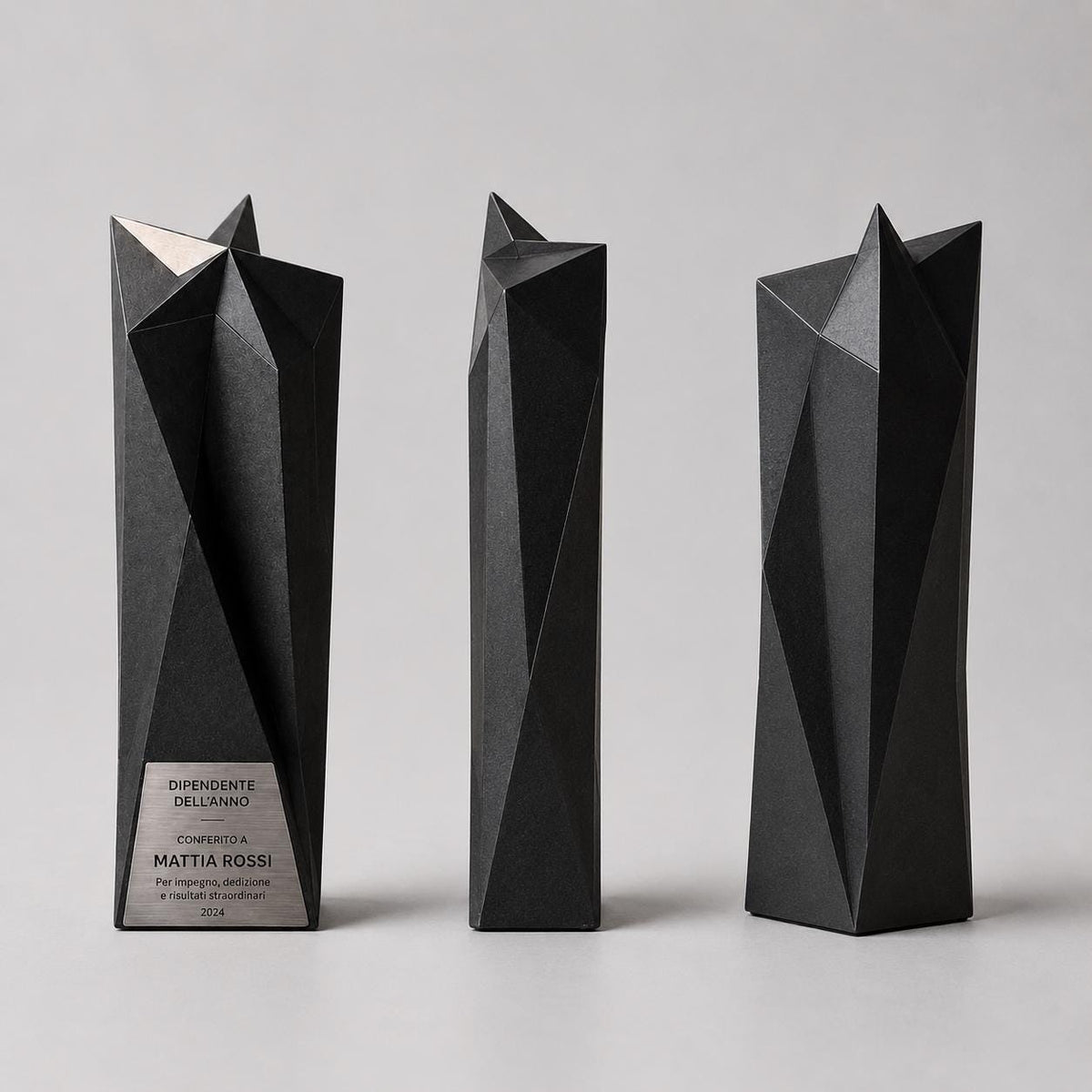 Premio "Stella Minimal" trofeo Aziendale di Design Minimalista Premio per Eccellenza Innovativa Riconoscimento per aziende startup
