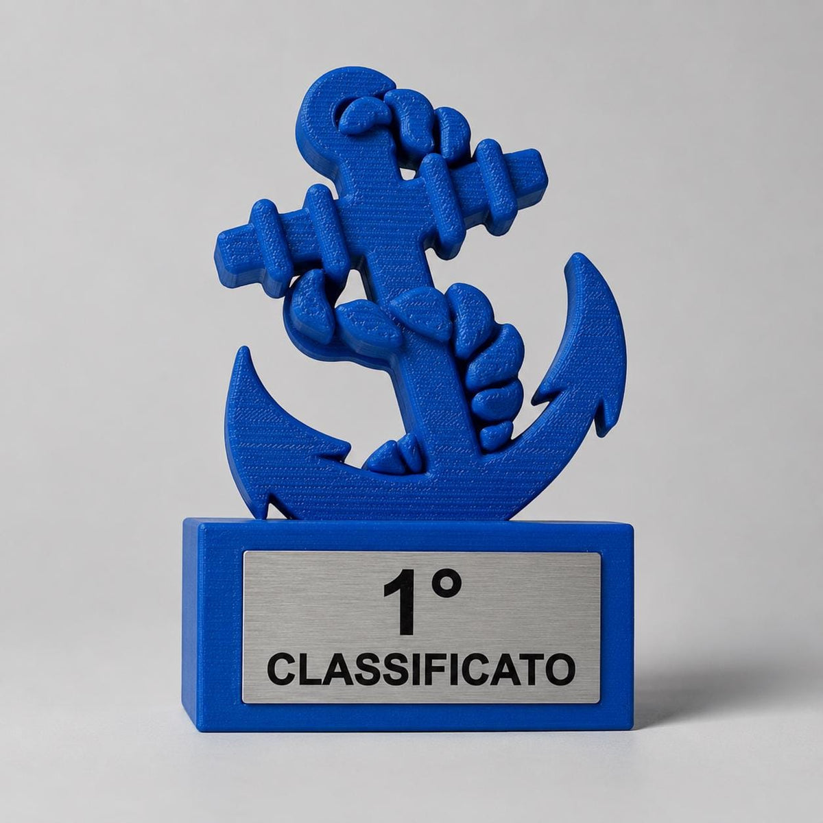 Trofeo "Ancora Blu" - Edizione Speciale trofeo marinaio trofeo mare pesca coppia premio trofeo pesca pescatore