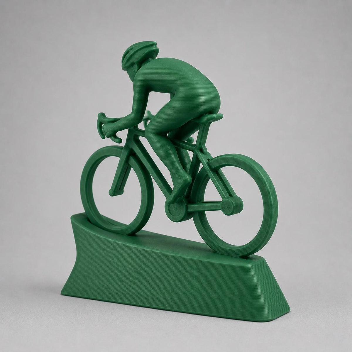 Trofeo Ciclismo Personalizzato in Stampa 3D, Premio Bicicletta da Corsa, Gara Ciclistica e Mountain Bike, Riconoscimento Ciclista Targhetta