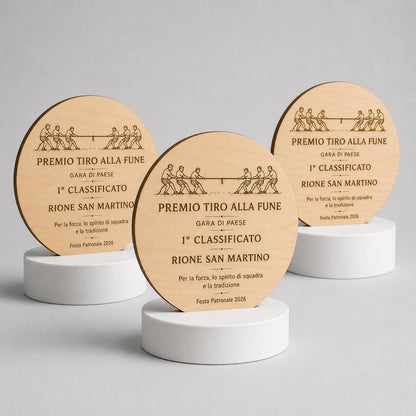 Premiazione green ecologica in legno colorato inciso personalizzato, design personalizzato, targa moderna in legno, personalizzabile targa