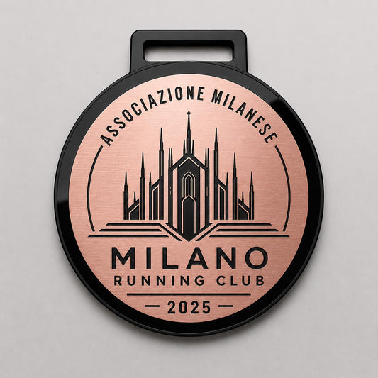Medaglia in plexiglas nero 3mm e abs color acciaio Incisione su Misura misura 7x7cm medaglia personalizzata con incisione laser sportivi
