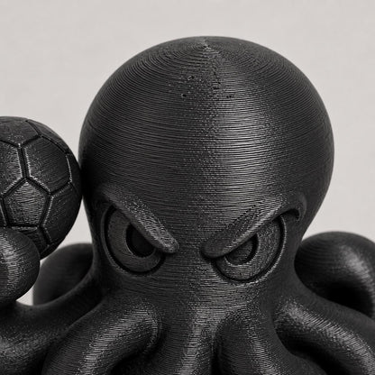 Regalo Portiere Calcio, Statuetta Trofeo Polpo "Mani di Polpo", Decorazione 3D Primo Classificato Torneo, Premio Miglior Portiere Calcio a 5