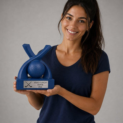 Trofeo Hurling Personalizzato, Premio Sportivo per Tornei, Club e Squadre con Targhetta Incisa