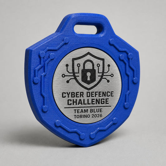 Set da 10 Medaglie Cybersecurity Tutte Uguali, Ordine minimo: 10 Medaglie Tutte Uguali, Premio Cyber Defence Personalizzato