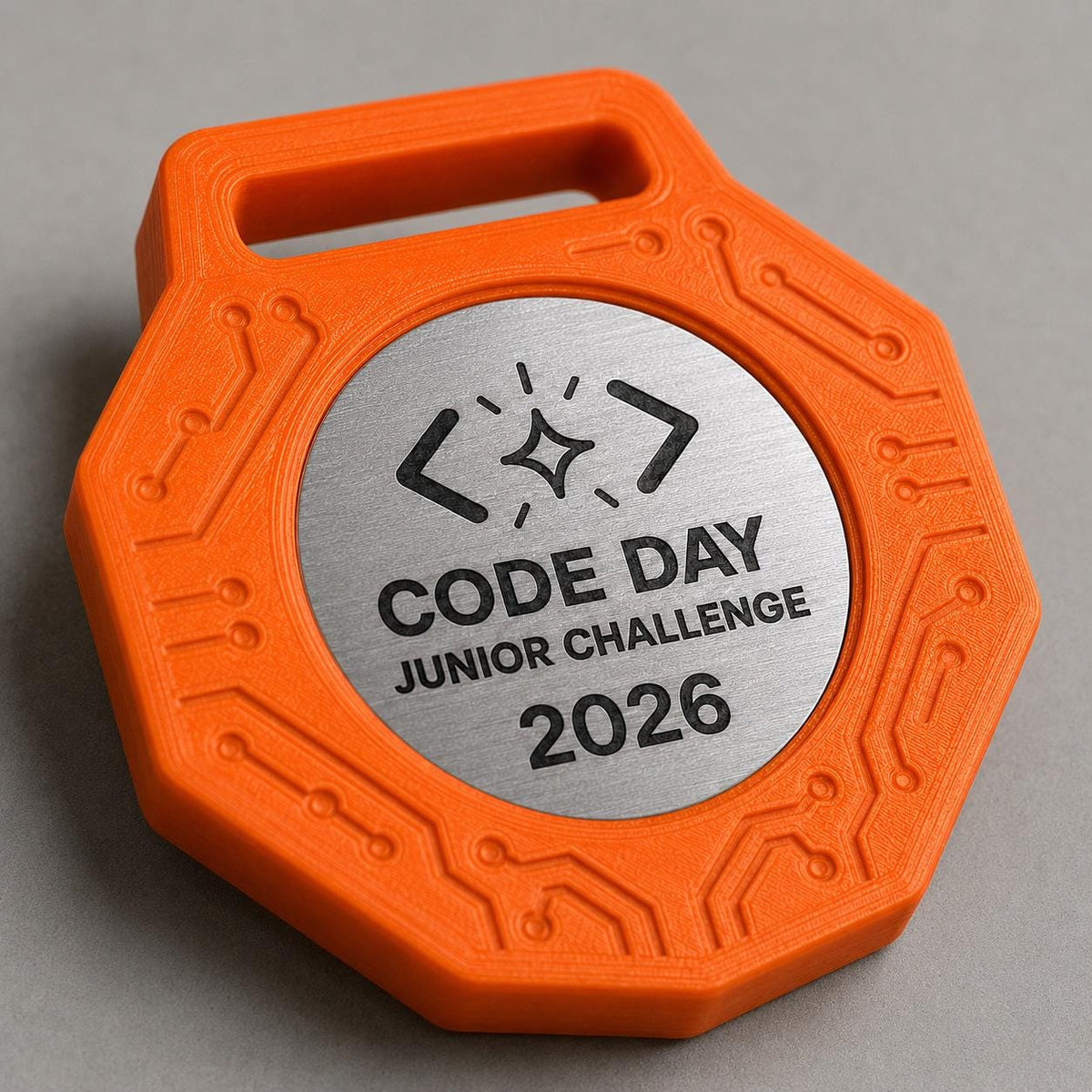Set da 10 Medaglie Tutte Uguali Coding Day, Ordine minimo: 10 Medaglie Tutte Uguali, Premio Scuola Personalizzato