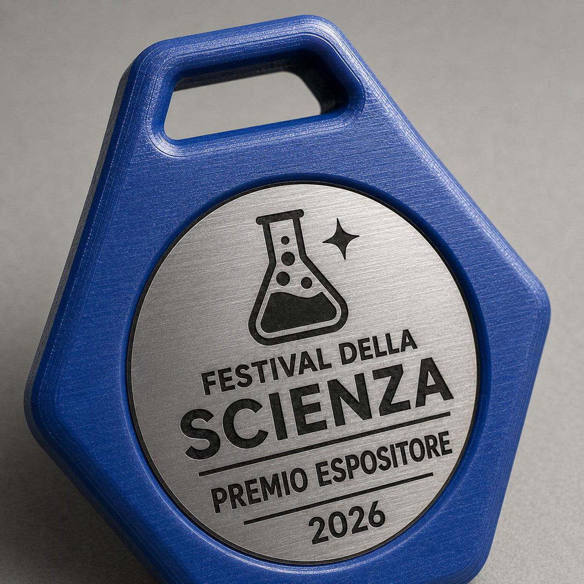 Set da 10 Medaglie Tutte Uguali Festival della Scienza, Ordine minimo: 10 Medaglie Tutte Uguali, Premio Personalizzato