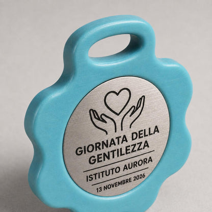 Set da 10 Medaglie Tutte Uguali Giornata della Gentilezza, Ordine minimo: 10 Medaglie Tutte Uguali, Premio Scuola
