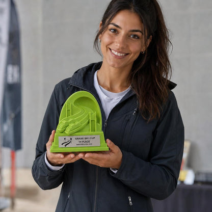 Trofeo Sci d’Erba Personalizzato, Premio Sportivo per Gare Grass Ski, Club, Scuole e Associazioni