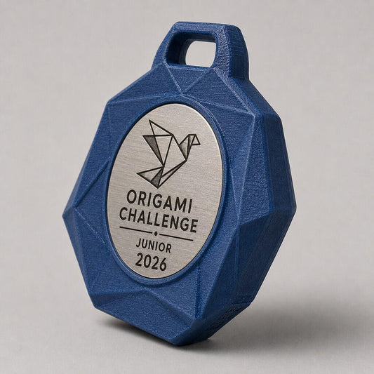 Set da 10 Medaglie Tutte Uguali Origami Challenge, Ordine minimo: 10 Medaglie Tutte Uguali, Premio Scuola