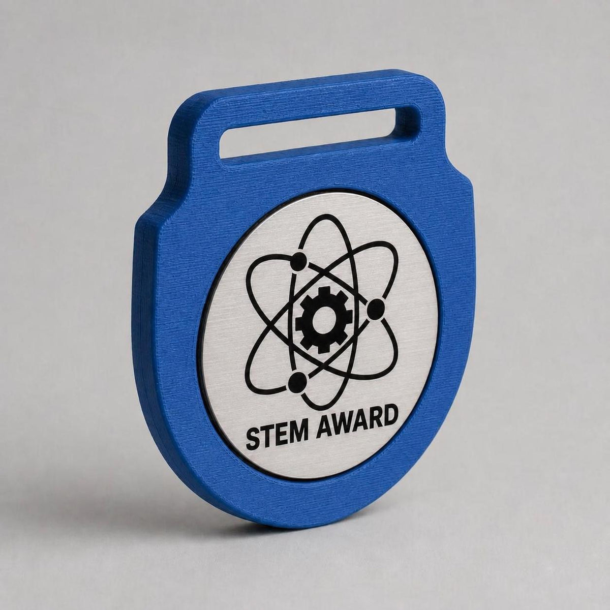 Medaglia STEM Personalizzata per Scuole e Associazioni, Premio per Gare di Scienze, Robotica e Matematica con Logo
