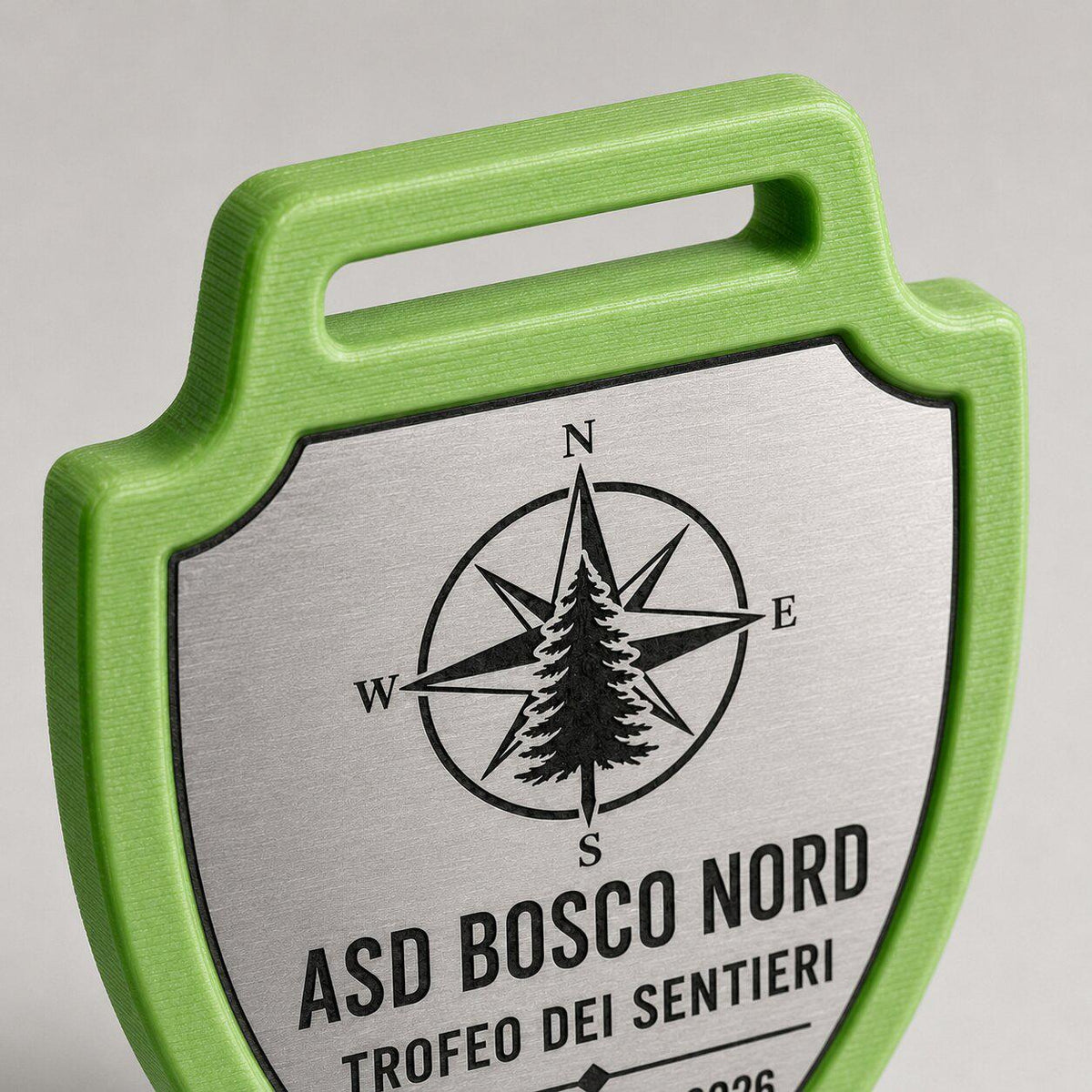 Set da 10 Medaglie Orienteering Personalizzate, Premio Gara Outdoor per Club e Associazioni con Logo e Data