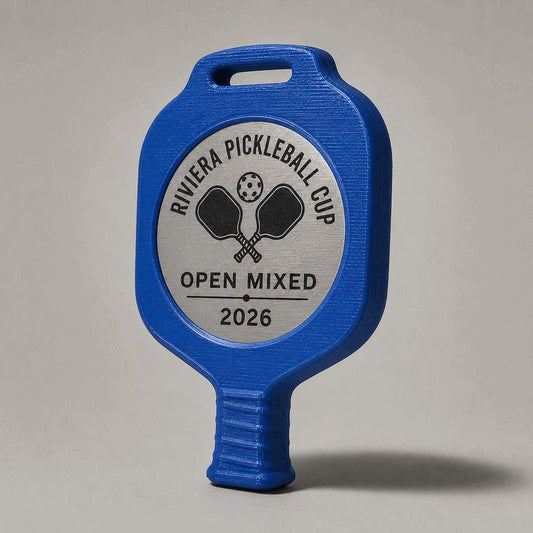 Set da 10 Medaglie Pickleball Tutte Uguali, Premio Personalizzato per Tornei, Club e Associazioni