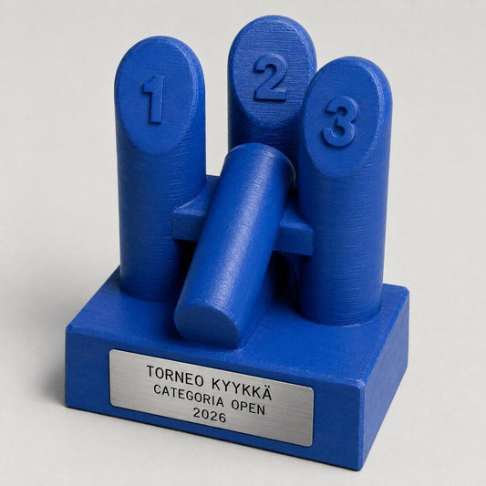 Trofeo Kyykkä Personalizzato, Premio Sportivo per Tornei di Birilli Finlandesi, Club e Associazioni