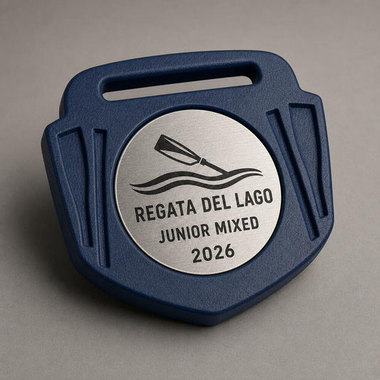 Set da 10 Medaglie Canottaggio Tutte Uguali, Ordine minimo: 10 Medaglie Tutte Uguali, Premio per Regate