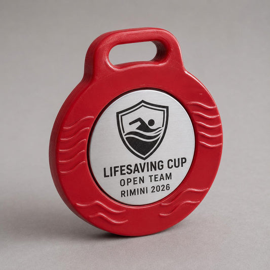 Set da 10 Medaglie Salvamento Sportivo Tutte Uguali, Ordine minimo: 10 Medaglie Tutte Uguali, Premio per Gare e Club