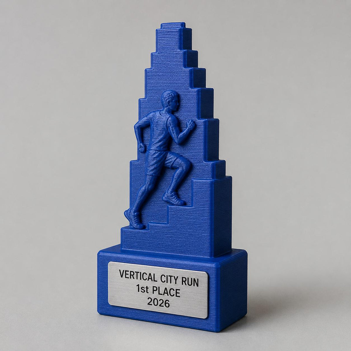 Trofeo Tower Running Personalizzato, Premio Sportivo per Gare Verticali, Club, Scuole e Associazioni
