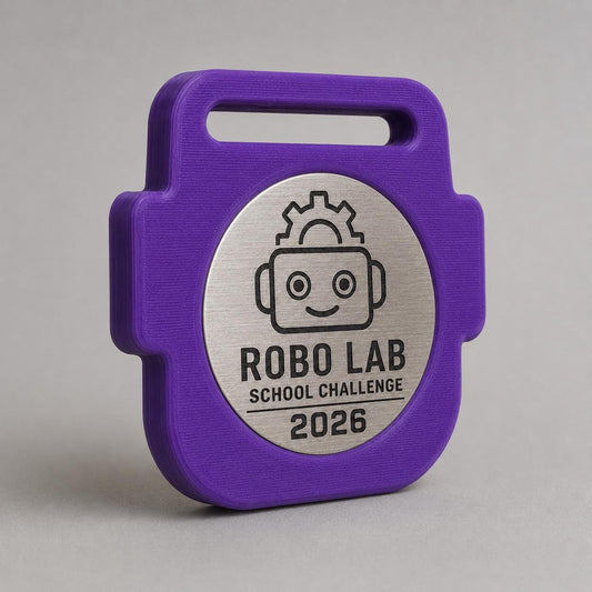 Set da 10 Medaglie Tutte Uguali Gara Robotica, Ordine minimo: 10 Medaglie Tutte Uguali, Premio Scuola Personalizzato