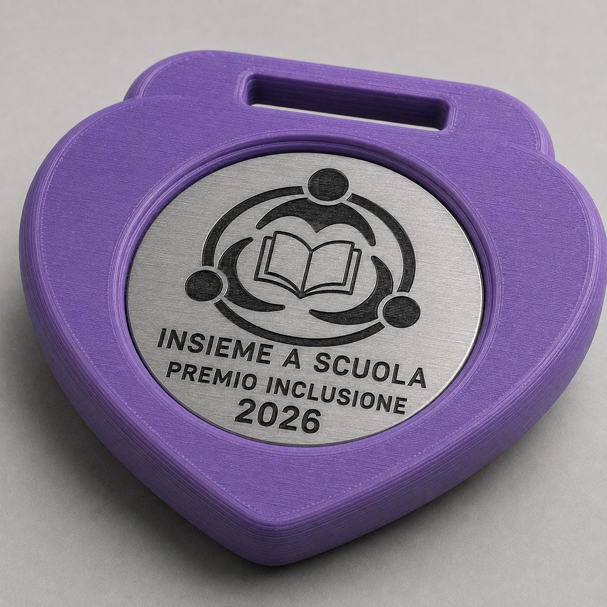 Set da 10 Medaglie Tutte Uguali Inclusione Scolastica, Ordine minimo: 10 Medaglie Tutte Uguali, Premio Scuola