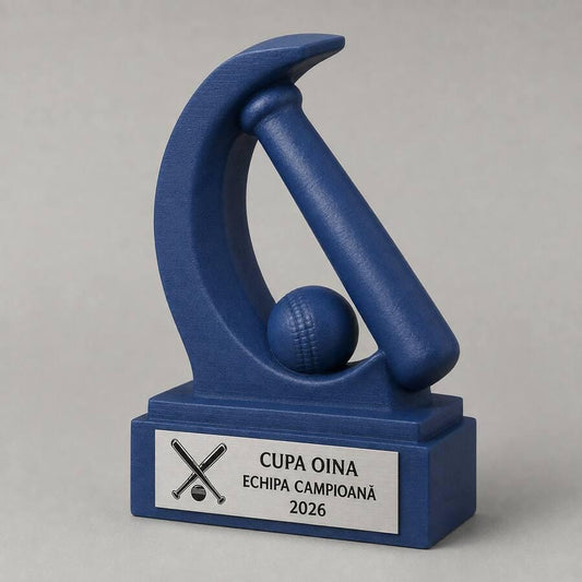 Trofeo Oina Personalizzato, Premio Sportivo per Tornei e Squadre con Logo e Targhetta Incisa