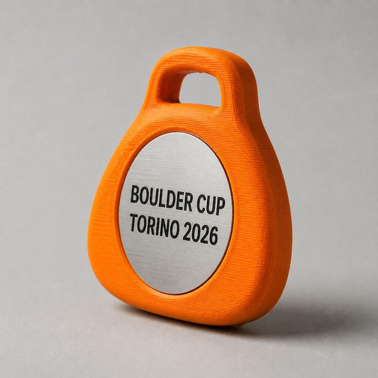 Set da 10 Medaglie Bouldering Tutte Uguali, Premio Personalizzato per Gare di Arrampicata — Minimo 10
