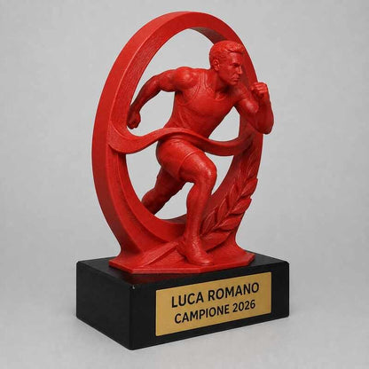 Trofeo Premium Corridore del Trionfo personalizzato – premio atletica e vittoria