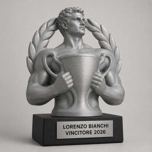 Trofeo Premium Campione della Coppa personalizzato – premio vittoria e prestigio