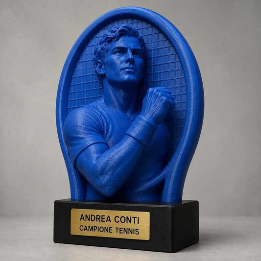 Trofeo Premium Tennista del Trionfo personalizzato – premio tennis e vittoria