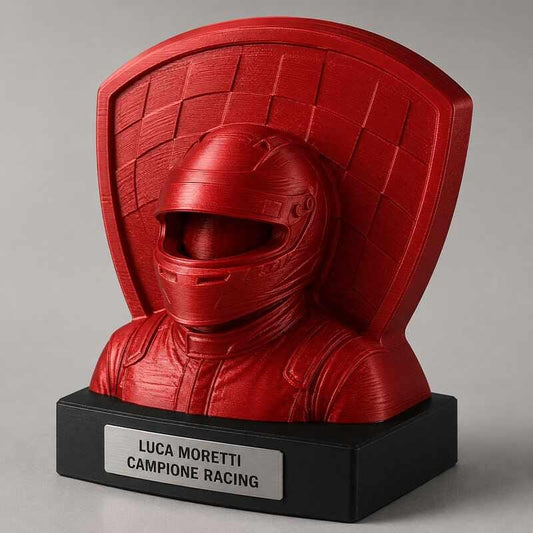 Trofeo Premium Pilota del Trionfo personalizzato – premio racing e motorsport