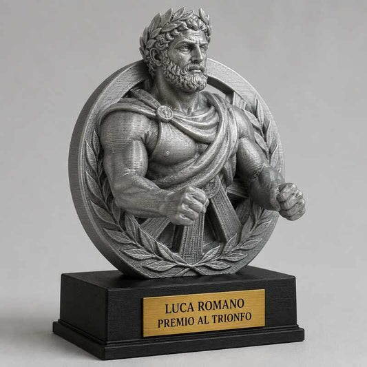 Trofeo Premium Auriga della Gloria personalizzato – premio vittoria e trionfo