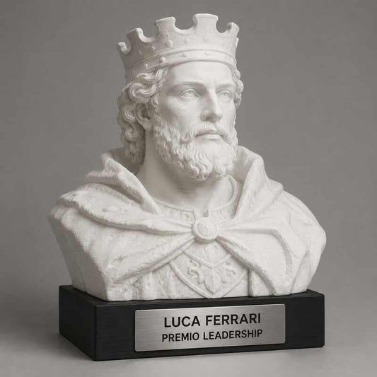 Trofeo Premium Sovrano del Merito personalizzato – premio leadership e successo