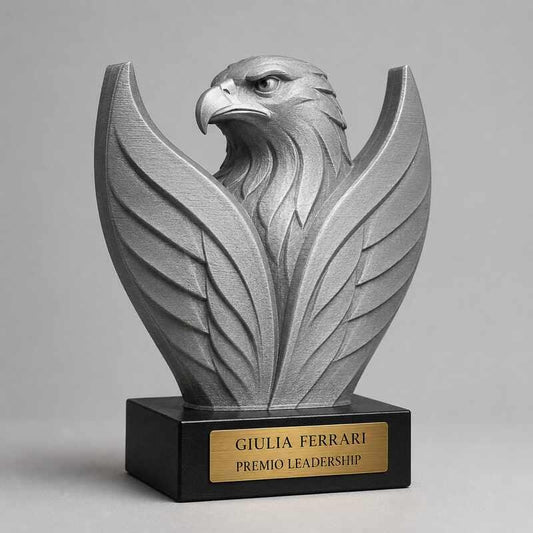 Trofeo Premium Aquila della Gloria personalizzato – premio leadership e successo