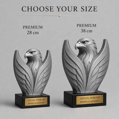 Trofeo Premium Aquila della Gloria personalizzato – premio leadership e successo