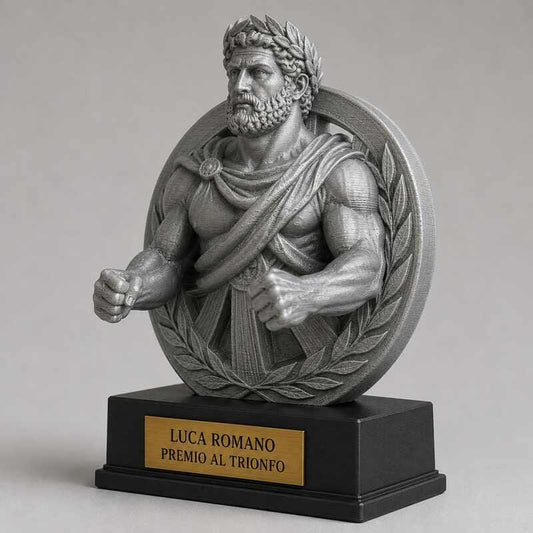 Trofeo Premium Auriga della Gloria personalizzato – premio vittoria e trionfo