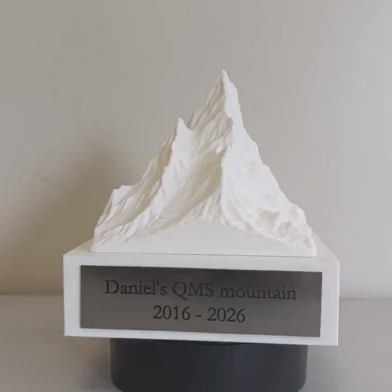 Trofeo Sci Alpino e Montagna in 3D | Premio Gara di Sci e Snowboard Personalizzato | Targa Acciaio Incisa  Gara Invernale Sci Club