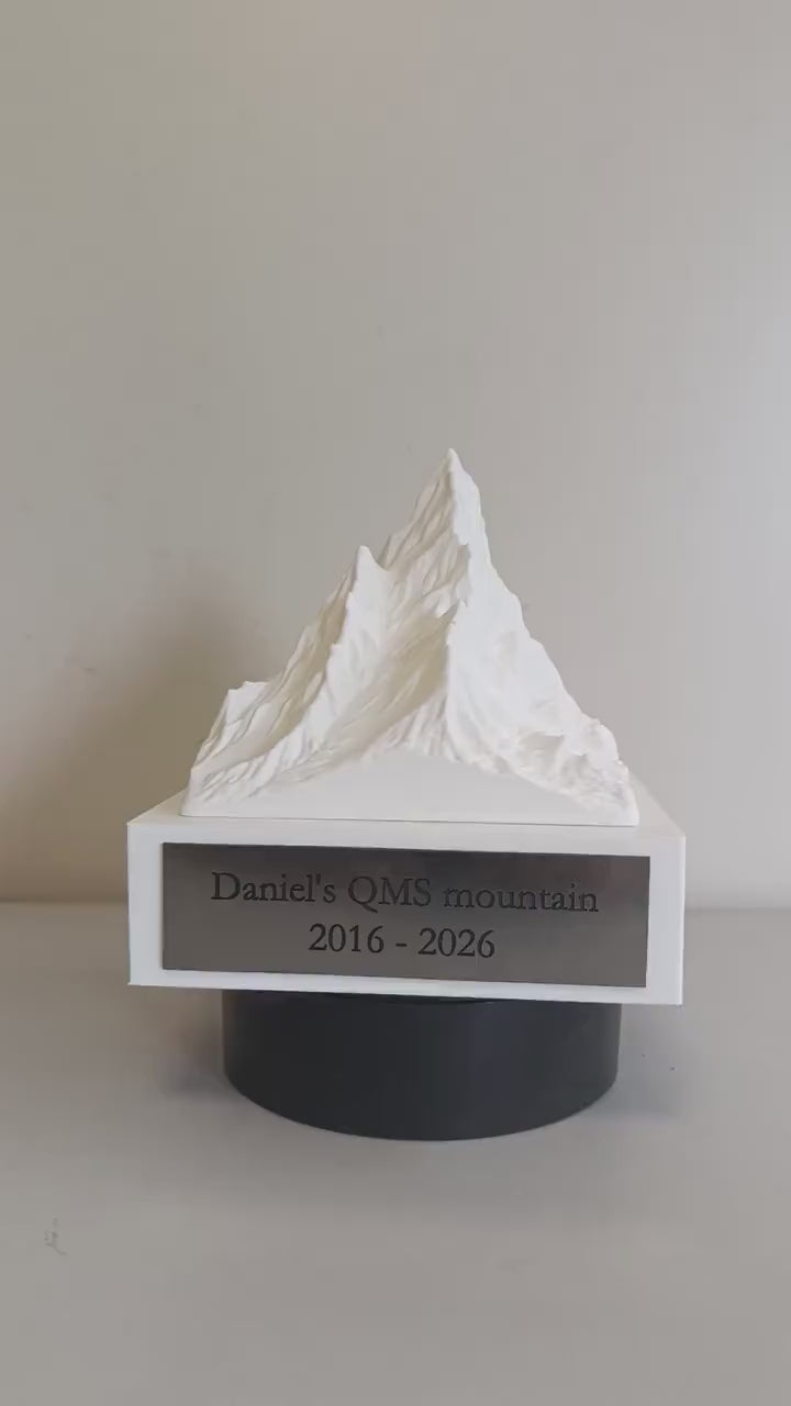 Trofeo Sci Alpino e Montagna in 3D | Premio Gara di Sci e Snowboard Personalizzato | Targa Acciaio Incisa  Gara Invernale Sci Club